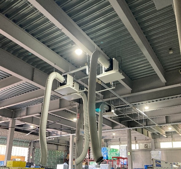 倉庫のスペース活用と空調を両立！ダイキン製「マルチキューブ」設置工事のご案内